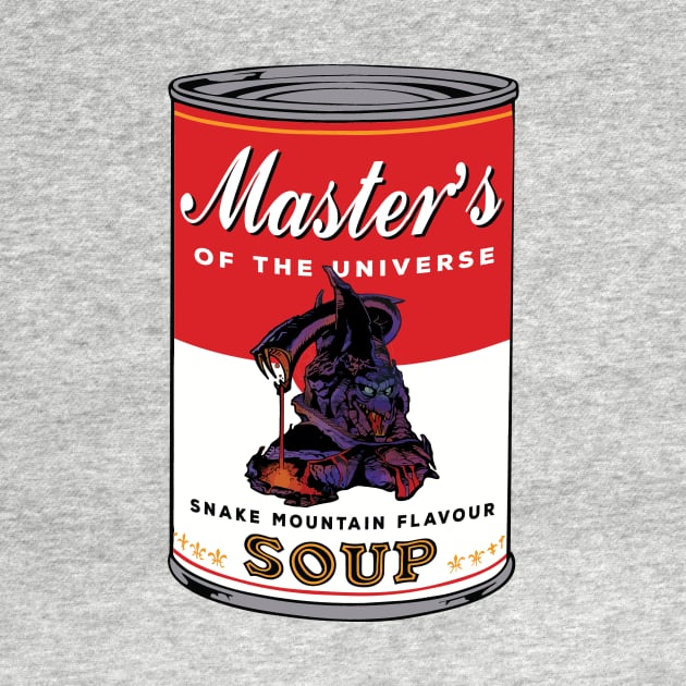 He Man Masters Of Universe Snake Mountain Flavoured Soup by Rebus28